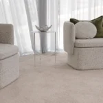 Aviva nylon carpet in Kali installed in a room