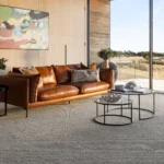 Beck wool carpet in Brook installed in a room