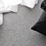 Boden wool carpet in Crosbie installed in a room
