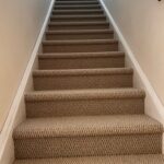 Carpeted staircase