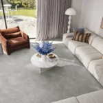 Charmeuse nylon carpet in Carmen installed in a room