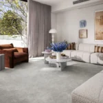 Charmeuse nylon carpet in Carmen installed in a room