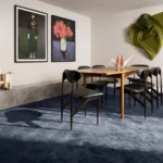 Charmeuse nylon carpet in Talcy installed in a room