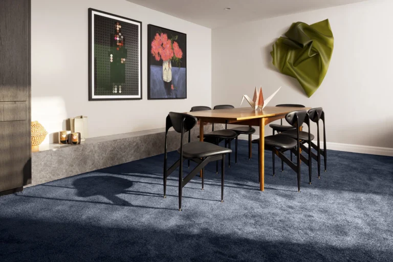 Charmeuse nylon carpet in Talcy installed in a room