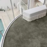 Duchesse nylon carpet in Giverny installed in a room