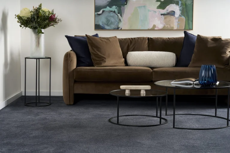 Duchesse nylon carpet in Granville installed in a room