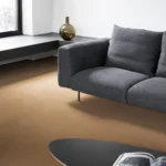 Era woven carpet in Vintage installed in a room