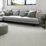 Jaro wool carpet in Arena installed in a room