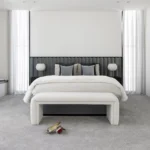 Mink nylon carpet in Azrov installed in a room