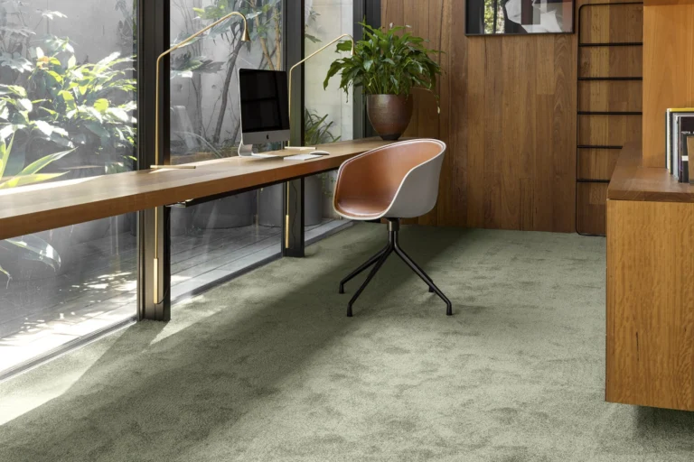 Mink nylon carpet in Mezen installed in a room
