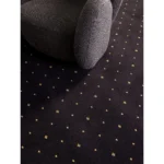 Palazzo woven carpet installed in a room