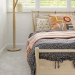Plume nylon carpet in Wing installed in a room