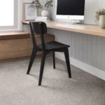 Scarlet nylon carpet in Fox Glove installed in a room