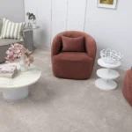 Sensation nylon carpet in Reverie installed in a room