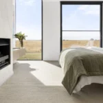 Thor wool carpet in Bolt installed in a room