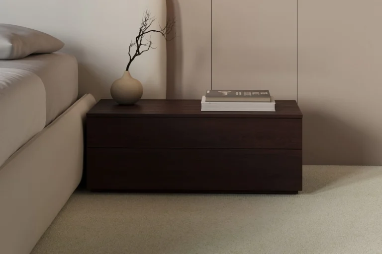 Tucana nylon carpet in Aurora installed in a room